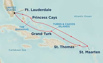 Karaiby- Fort Lauderdale- Emerald Princess