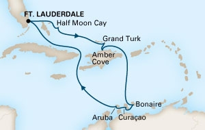 Karaiby- Fort Lauderdale- Koningsdam