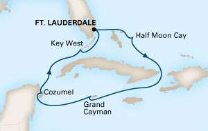 Karaiby- Fort Lauderdale- Niuew Amsterdam