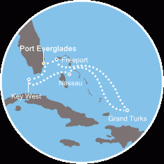 Karaiby- Port Everglades- Costa Deliziosa