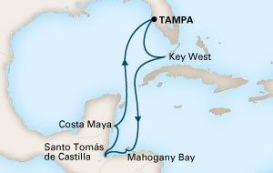 Karaiby- Tampa- Oosterdam