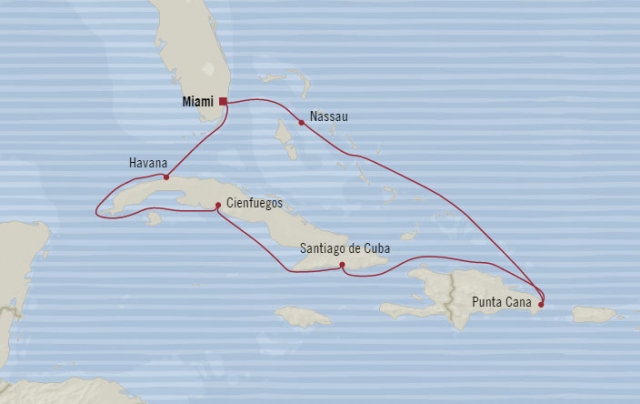 Karaiby, Kuba, Bahamy - Miami - Sirena