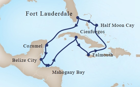 Karaiby - Fort Lauderdale - Veendam