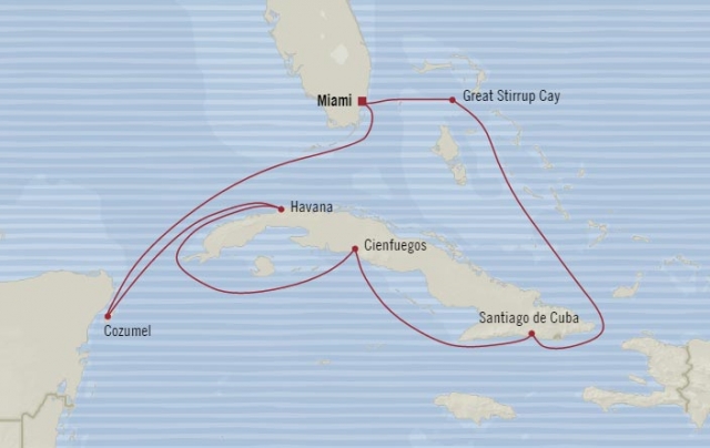 Kuba, Karaiby - Miami - Sirena