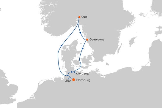 Morze Bałtyckie - Hamburg - Europa 2
