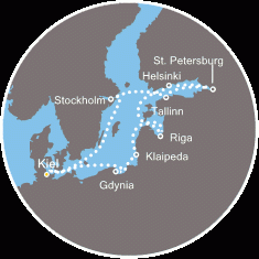 Morze Bałtyckie - Kilonia - Costa Pacifica
