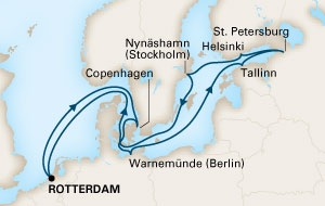 Morze Bałtyckie - Rotterdam