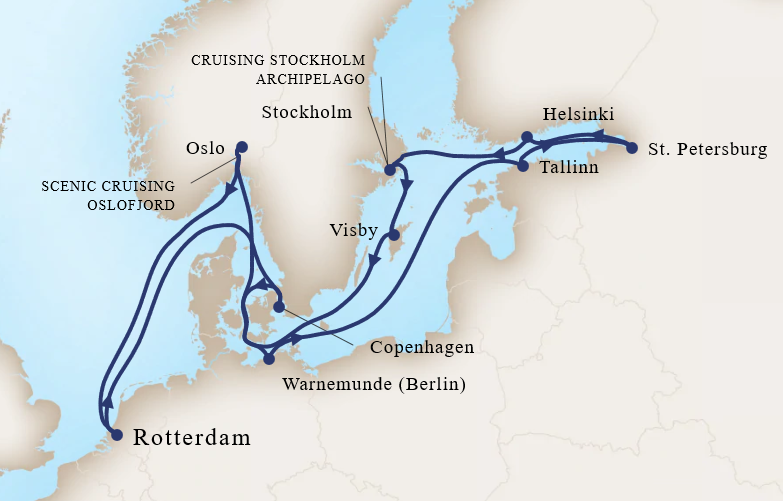 Morze Bałtyckie - Rotterdam