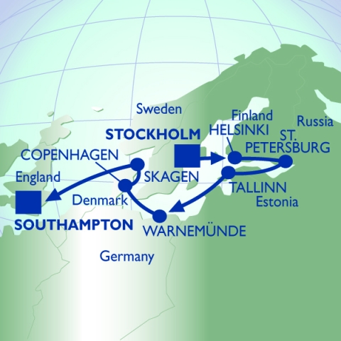 Morze Bałtyckie - Sztokholm - Azamara Journey