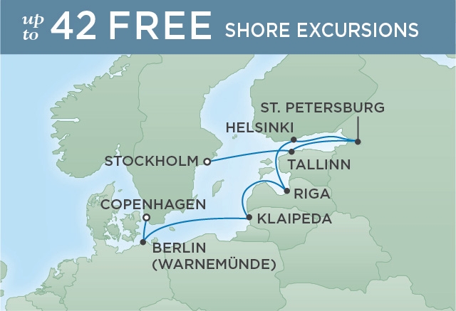 Morze Bałtyckie - Sztokholm - Seven Seas Explorer