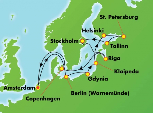 Morze Bałtyckie ALL INCLUSIVE - Amsterdam - Norwegian Pearl
