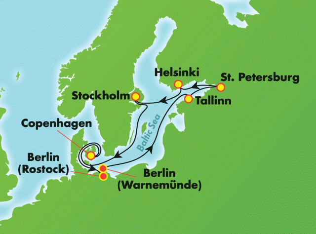 Morze Bałtyckie ALL INCLUSIVE - Warnemunde - Norwegian Bre..