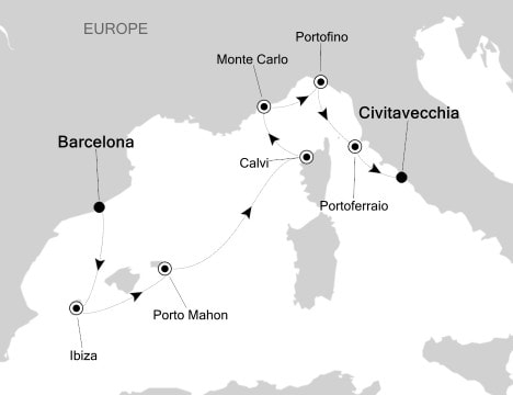 Morze Śródziemne - Barcelona - Silver Whisper