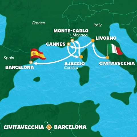 Morze Śródziemne - Civitavecchia - Azamara Journey