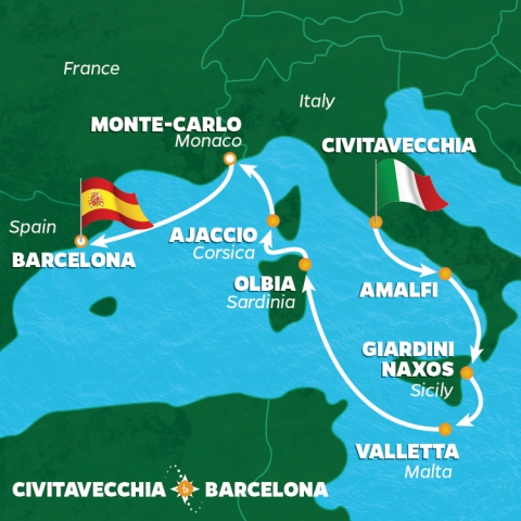 Morze Śródziemne - Civitavecchia - Azamara Quest
