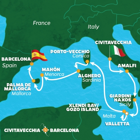 Morze Śródziemne - Civitavecchia - Azamara Quest