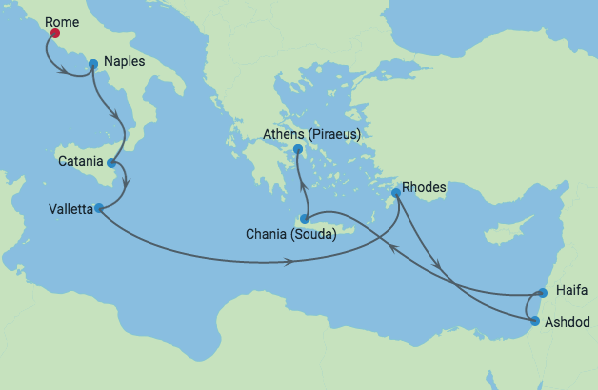 Morze Śródziemne - Civitavecchia - Celebrity Infinity