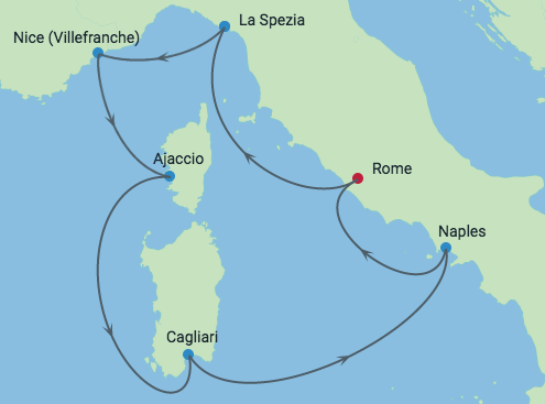 Morze Śródziemne - Civitavecchia - Celebrity Reflection