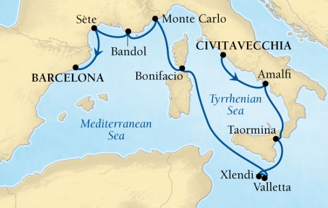 Morze Śródziemne - Civitavecchia - Seabourn Odyssey