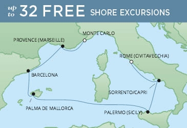 Morze Śródziemne - Civitavecchia - Seven Seas Explorer