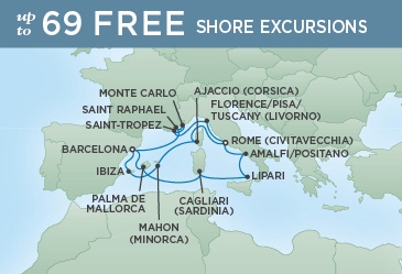 Morze Śródziemne - Civitavecchia - Seven Seas Voyager