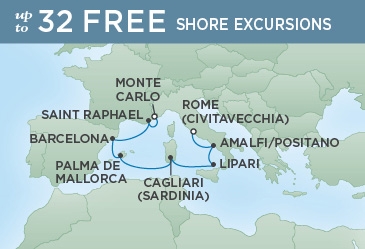 Morze Śródziemne - Civitavecchia - Seven Seas Voyager