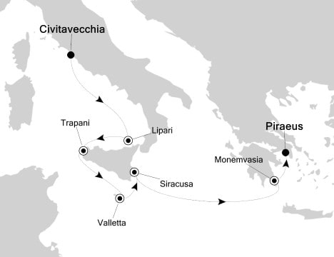 Morze Śródziemne - Civitavecchia - Silver Whisper