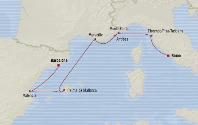 Morze Śródziemne - Civitavecchia - Sirena