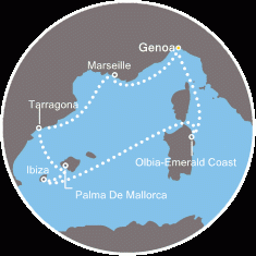 Morze Śródziemne - Genua - Costa Fortuna