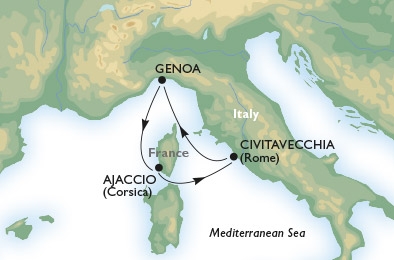 Morze Śródziemne - Genua - MSC Fantasia