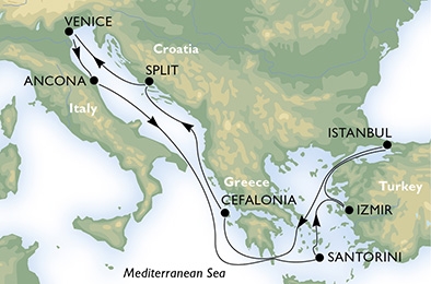 Morze Śródziemne - Istambuł - MSC Armonia