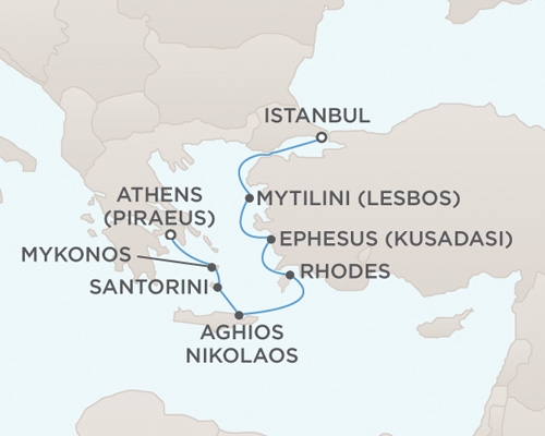 Morze Śródziemne - Istambuł - Seven Seas Mariner