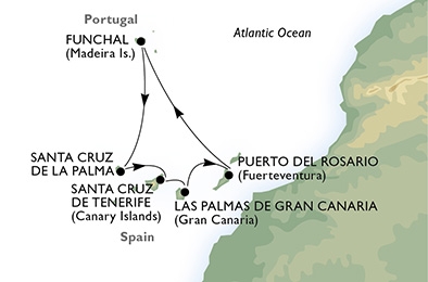 Wyspy Kanaryjskie - Las Palmas - MSC Armonia
