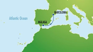 Morze Śródziemne - Malaga - Norwegian Spirit