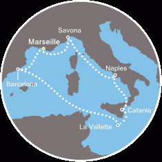 Morze Śródziemne - Marsylia - Costa Fascinosa