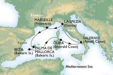 Morze Śródziemne - Marsylia - MSC Armonia
