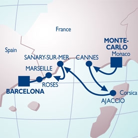 Morze Śródziemne - Monte Carlo - Azamara Journey