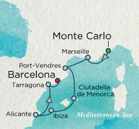 Morze Śródziemne - Monte Carlo - Crystal Serenity