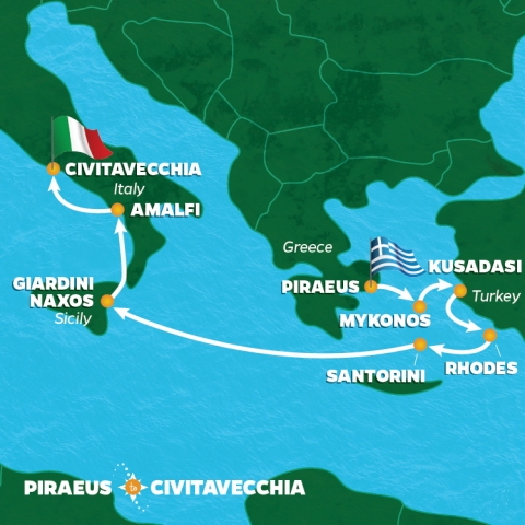 Morze Śródziemne - Pireus - Azamara Journey