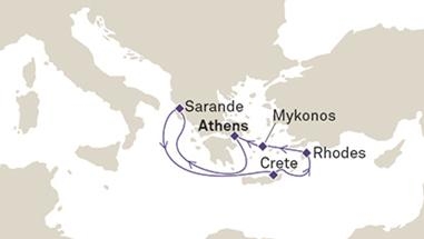 Morze Śródziemne - Pireus - Queen Victoria