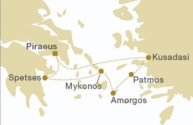 Morze Śródziemne - Pireus - Star Flyer