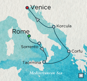 Morze Śródziemne - Rzym - Costa Serena