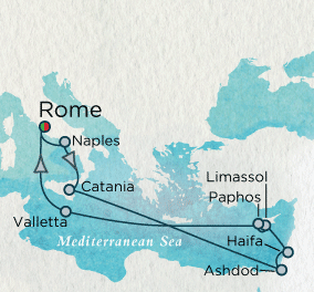 Morze Śródziemne - Rzym - Crystal Serenity