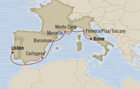 Morze Śródziemne - Rzym - Nautica