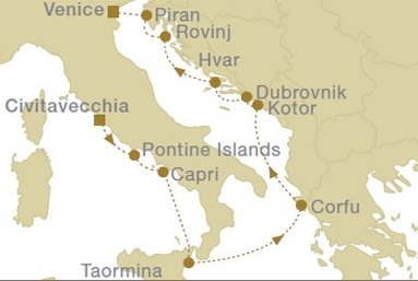 Morze Śródziemne - Rzym - Royal Clipper