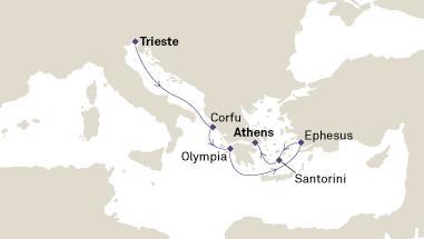 Morze Śródziemne - Triest - Queen Victoria
