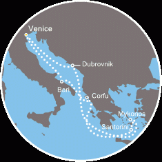 Morze Śródziemne - Wenecja - Costa Deliziosa