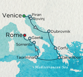 Morze Śródziemne - Wenecja - Crystal Serenity