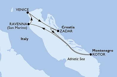 Morze Śródziemne - Wenecja - MSC Opera