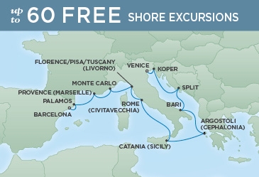 Morze Śródziemne - Wenecja - Seven Seas Explorer